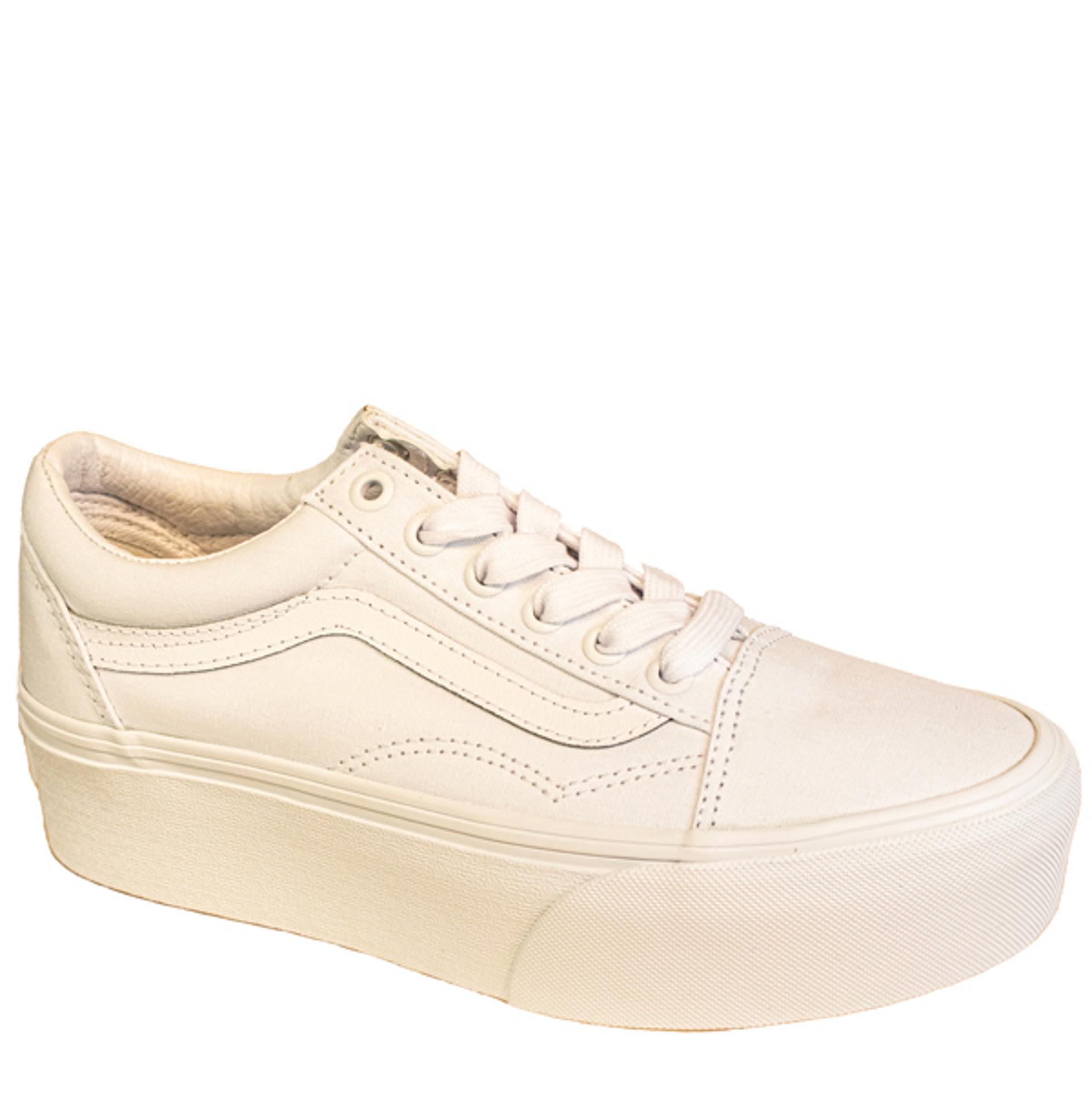 Womens OLD SKOOL stack form / White 